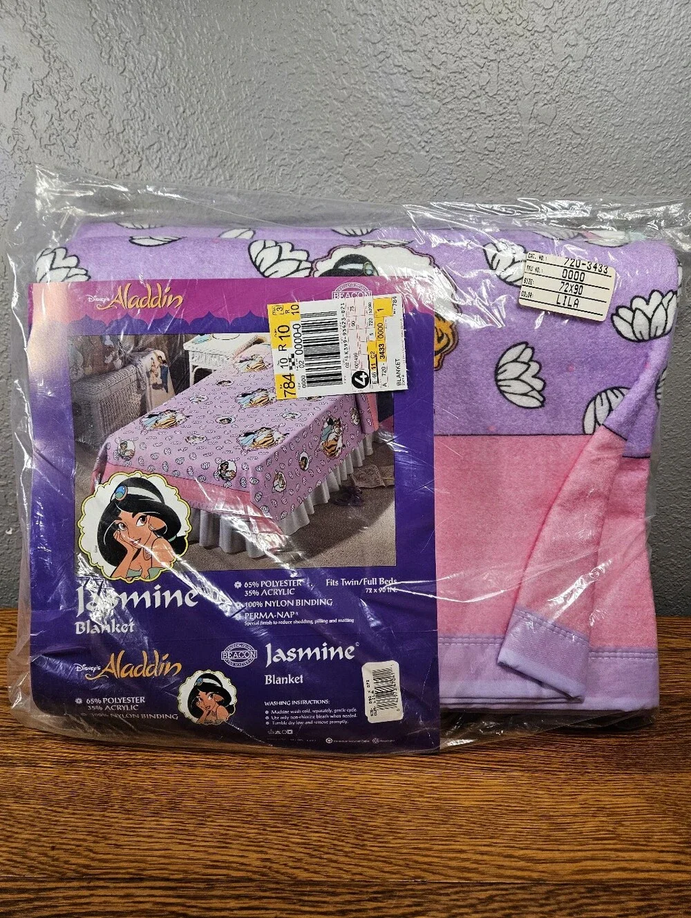 Disney Aladdin Jasmine Blanket